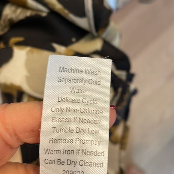 Cabi animal print ruffle camisole top - Picture 6 of 7